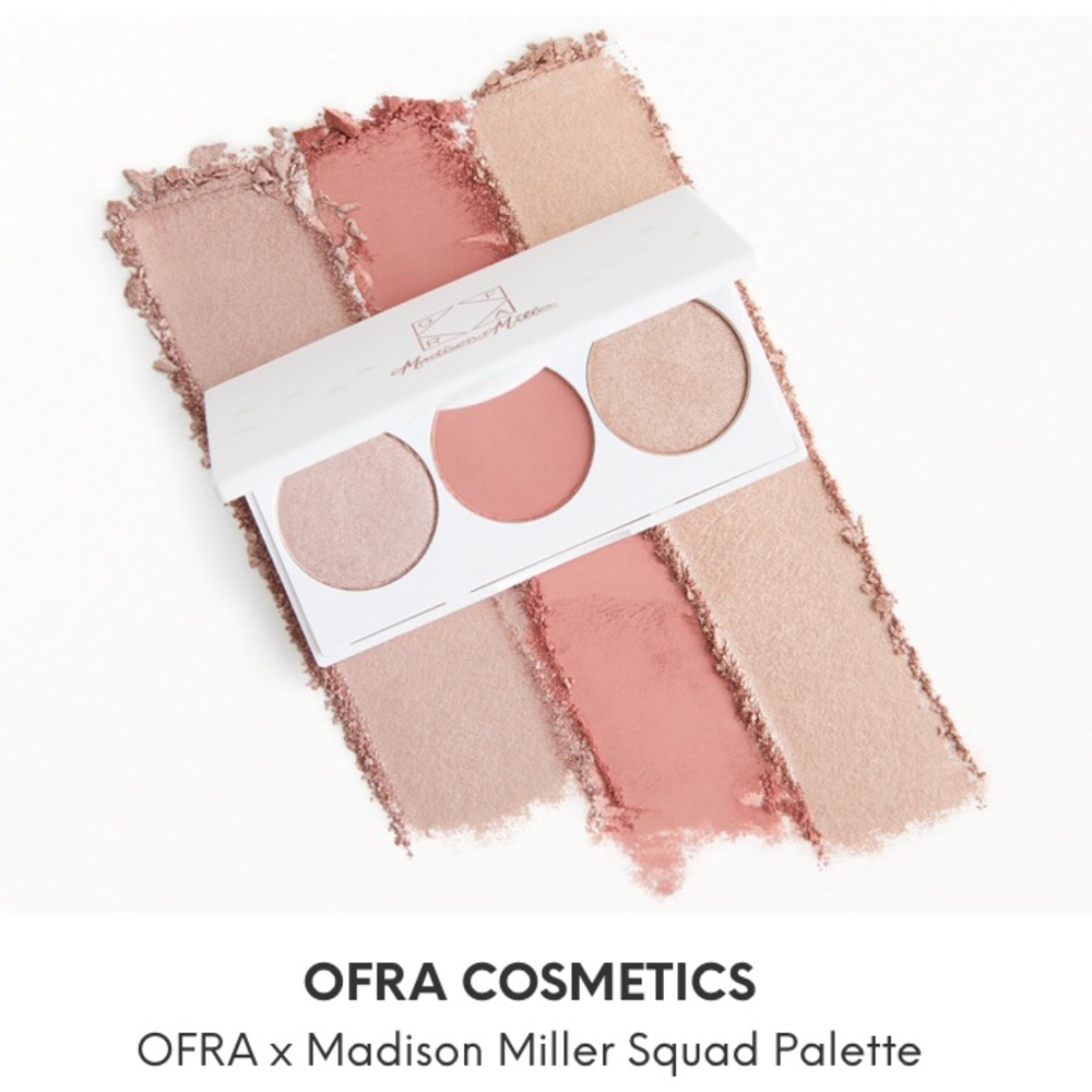OFRA cosmetics MADISON MILLER Squad Midi Palette